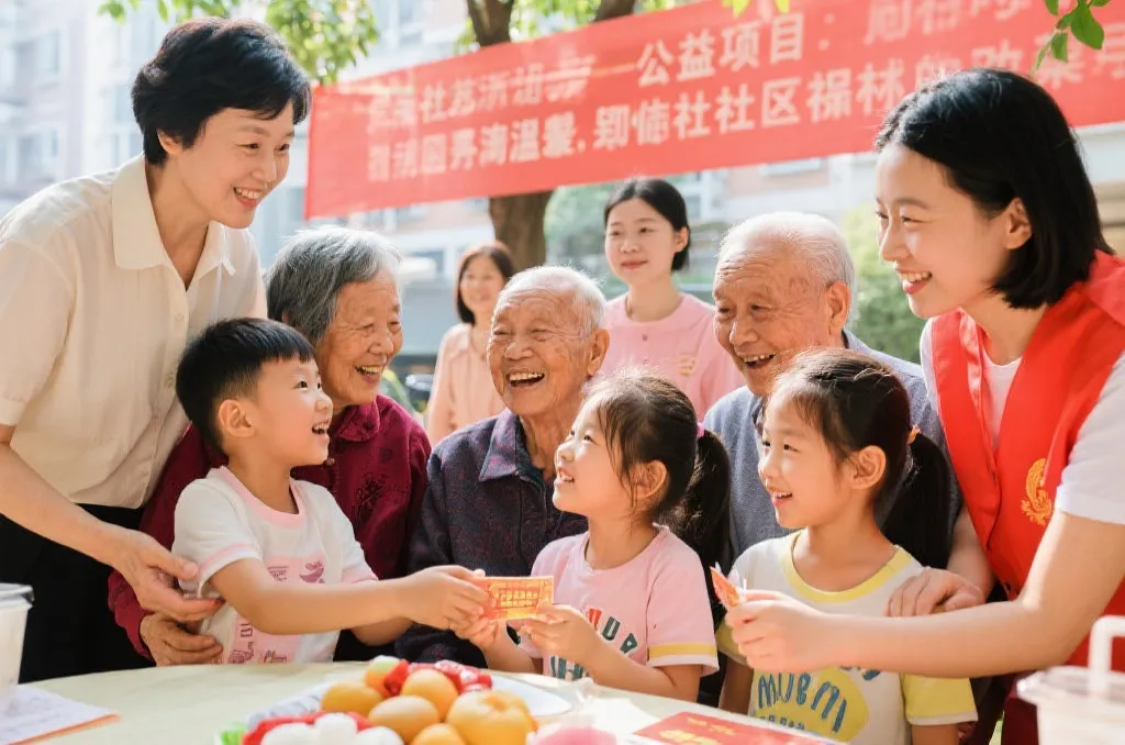 彩票公益金支持的社区服务项目，展现社会福利贡献